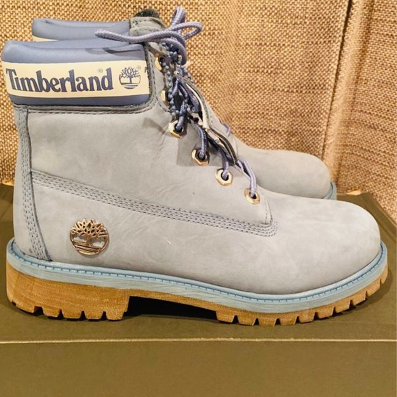 kids blue timberland boots